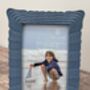Isaac Jacobs Blue Wave Border Photo Frame, thumbnail 2 of 3