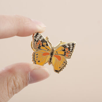 Butterfly Enamel Pin Badge, 3 of 5
