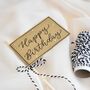 Personalised Birthday Cake Flag Topper Decoration, thumbnail 6 of 8