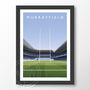 Murrayfield Stadium Scotland Rugby Poster, thumbnail 6 of 6