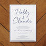 East Coast Wedding Invitation And Save The Date, thumbnail 2 of 10