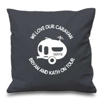 Personalised Campervan Or Caravan Cushion, 4 of 4