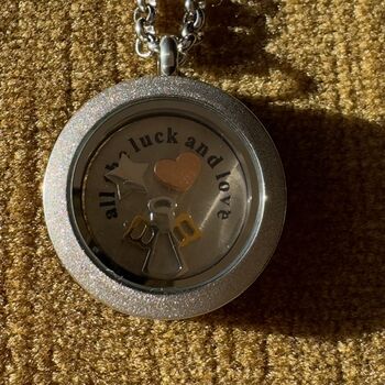 All The Luck And Love Locket Choice Of Colours, 6 of 7