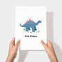 Personalised Stegosaurus Children's Print, thumbnail 6 of 9