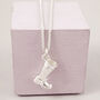 Welly Boot Personalised Silver Charm, thumbnail 7 of 9
