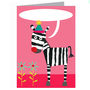 Personalised Bubble Zebra Card, thumbnail 4 of 4