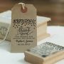 Hearts Design Wedding Favour Stamp, thumbnail 2 of 4