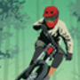 Personalised Mountain Bike Trail Art Poster, thumbnail 4 of 7