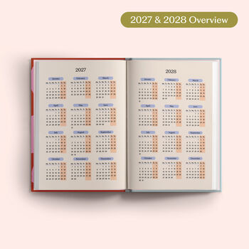 2027 Diary | A5 Hardcover Week To View | Les Fleurs, 3 of 7