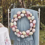 26cm Artificial Pastel Easter Egg Wreath, thumbnail 1 of 2