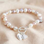 Personalised Double Charm Pearl Bracelet, thumbnail 6 of 12
