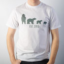 personalised bear t shirt