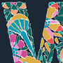Letter W Original Artwork, thumbnail 2 of 4