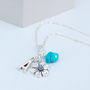 Personalised Birthstone And Charm Necklace, thumbnail 9 of 12