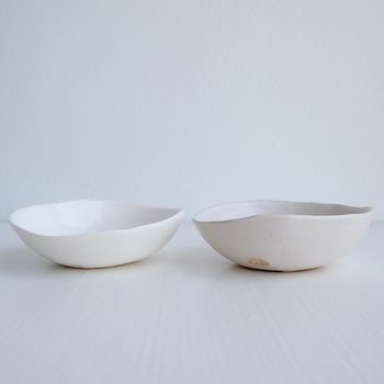 Handmade Mini White Ceramic Soap Dish, 8 of 10