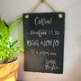 Cofia! Welsh Slate Chalk Board, thumbnail 1 of 3