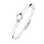 Bayswater Solid Sterling Silver Rope Bangle, thumbnail 4 of 5