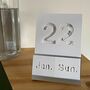 25% Off. Perpetual Paper Calendar With Stand, thumbnail 7 of 10