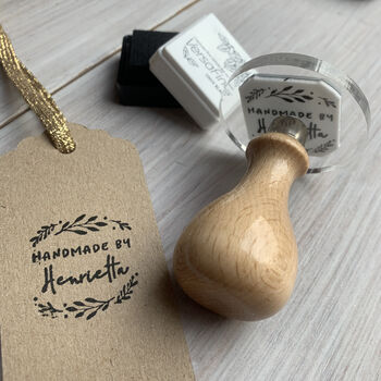 Personalised Handmade Stamp By Stomp Stamps | notonthehighstreet.com