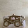 Doli Car Pink Handcrafted Rectangular Clutch Bag, thumbnail 9 of 10