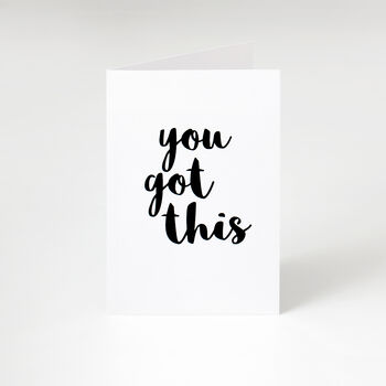'You Got This' Card, 3 of 3