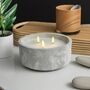 Cement LED Candle Pot, thumbnail 2 of 7