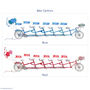 Personalised 'On Your Bike' Family Print, thumbnail 4 of 7