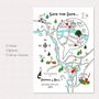 Illustrated Map Wedding Or Party Invitation, thumbnail 3 of 8