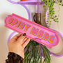 Spicy Marg Mirror Sign Pink, thumbnail 1 of 2