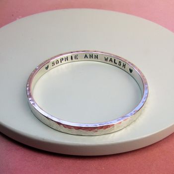 Personalised Baby Or Child Bangle, 3 of 4