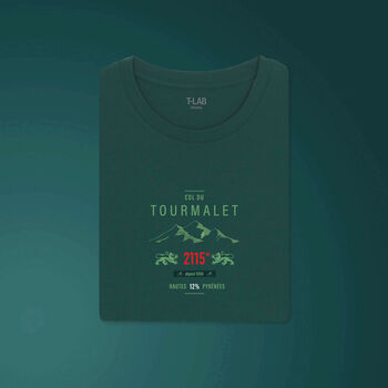 Tourmalet Cycling Hill Climb T Shirt, 4 of 7