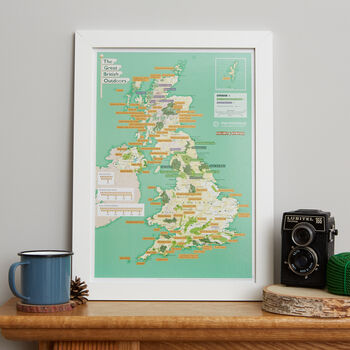 Scratch Off British National Parks And Outdoors Print, 5 of 5