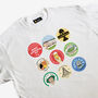 Cricket Beer Mats T Shirt, thumbnail 4 of 4