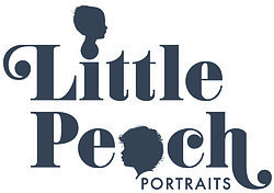 Little Peach Portraits Logo