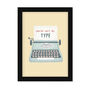 You're Just My Type Framed Print, thumbnail 5 of 7