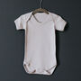 Bold 'Newest Member' New Baby Babygrow, thumbnail 6 of 6