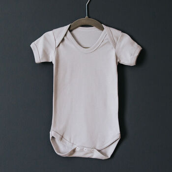 Bold 'Newest Member' New Baby Babygrow, 6 of 6