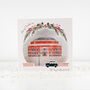 Royal Albert Hall Sparkling Pop Up Christmas Card, thumbnail 1 of 7