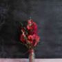 Valentines Dried Flowers In Mini Milk Bottle, thumbnail 2 of 4