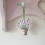 Wooden Lavender Flower Hanging Decoration Gift For Gardeners, thumbnail 7 of 7