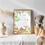 Personalised First Birthday Jungle Time Capsule Cards, thumbnail 1 of 2