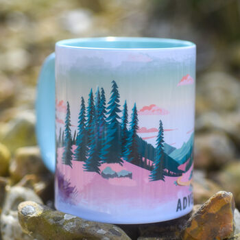 Adventure Awaits Ceramic Mug, 3 of 5