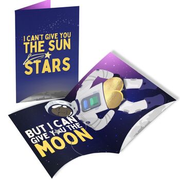 'Give You The Moon' Singing And Shaking Cheeky Love Card, 3 of 11