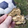 Personalised Football Coach Gift Present Keyring, thumbnail 1 of 7