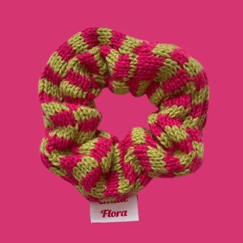 Check Knitted Scrunchie, 6 of 10