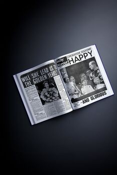 Queen Elizabeth Personalised Royal Family History Book, 4 of 10