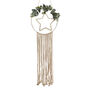 Wooden Star Macrame Wreath With Hoop Decoration, thumbnail 2 of 2