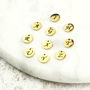 Personalised Family Tree Initials Necklace, Silver Or Gold Tone, 10 of 12