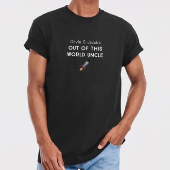 Personalised Out Of This World Uncle T Shirt, 3 of 4