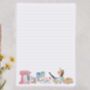 A5 Letter Writing Paper And Envelopes, Baking Design, thumbnail 4 of 6